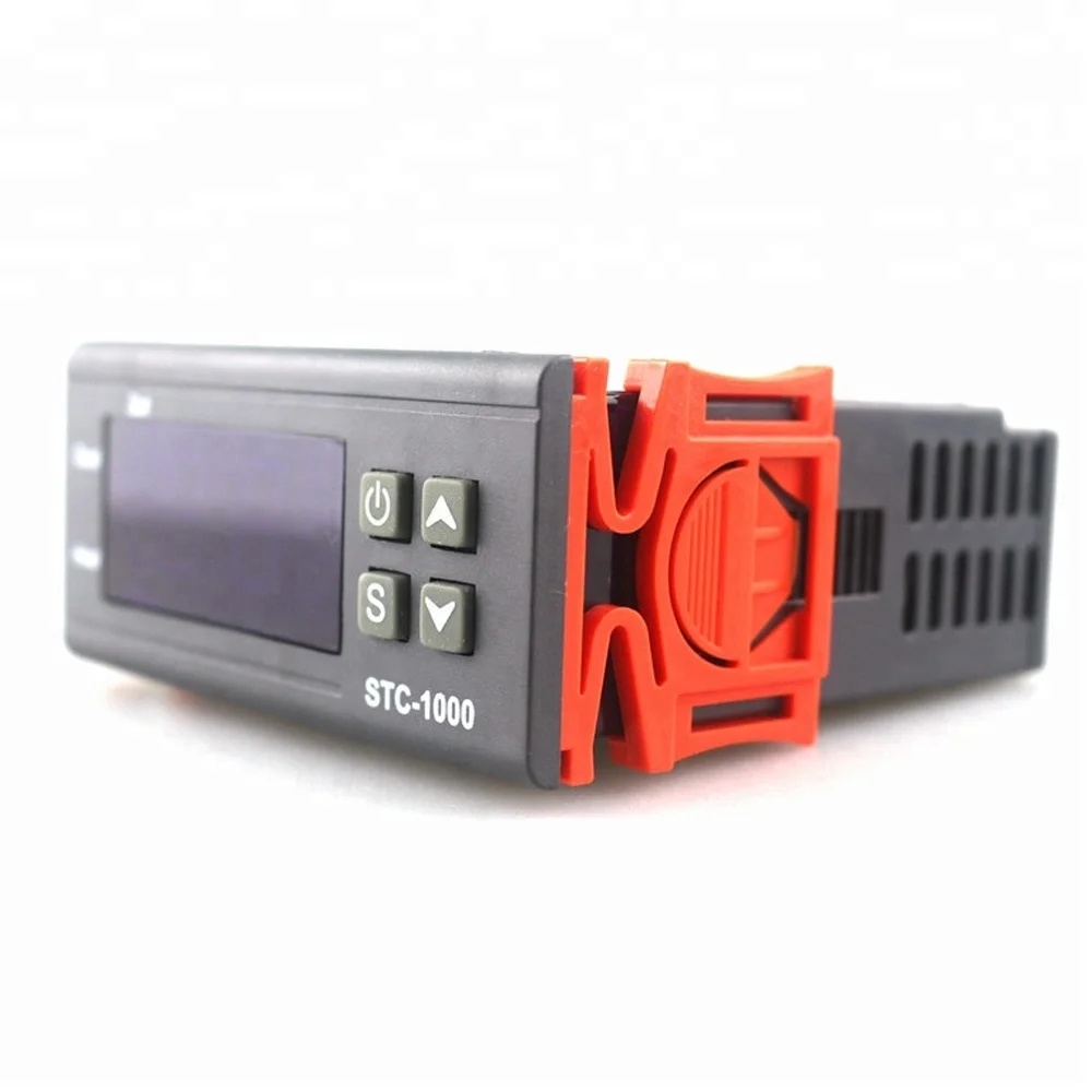 Stc 1000 два реле выход термостат STC-1000 цифровой Температура контроллер для инкубатор AC 110V 220V 12 в 24 10A