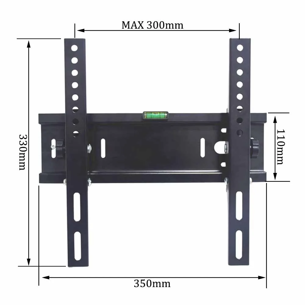 Hot Wholesale Adjustable Tv Rack Easy Titled Tv Wall Bracket 23" 42