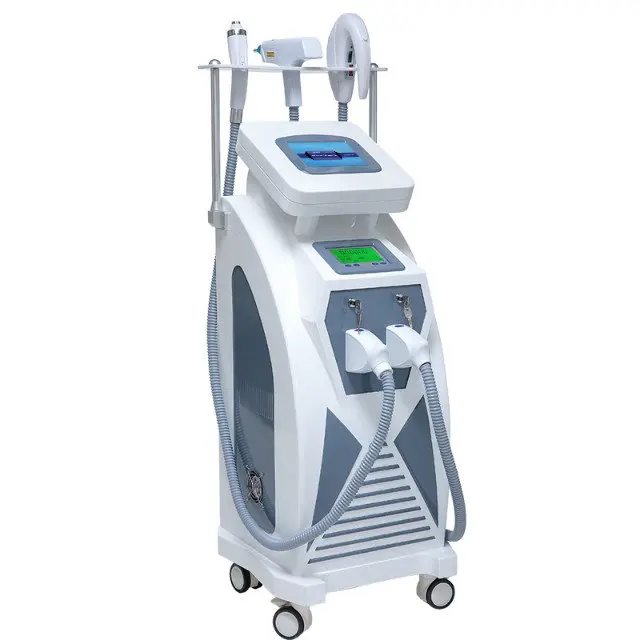 hot sale 4 in 1 double screen ipl rf nd yag