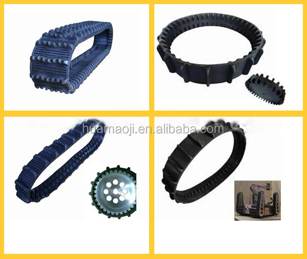 Product view of rubber track