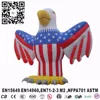 American flag eagle inflatable model for advertising customized size logo printing