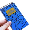 Custom Waterproof Cover Spiral Coil Notepad Waiter Pocket Notebook