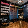 Rolling Sliding Wooden Library Ladder Hardware
