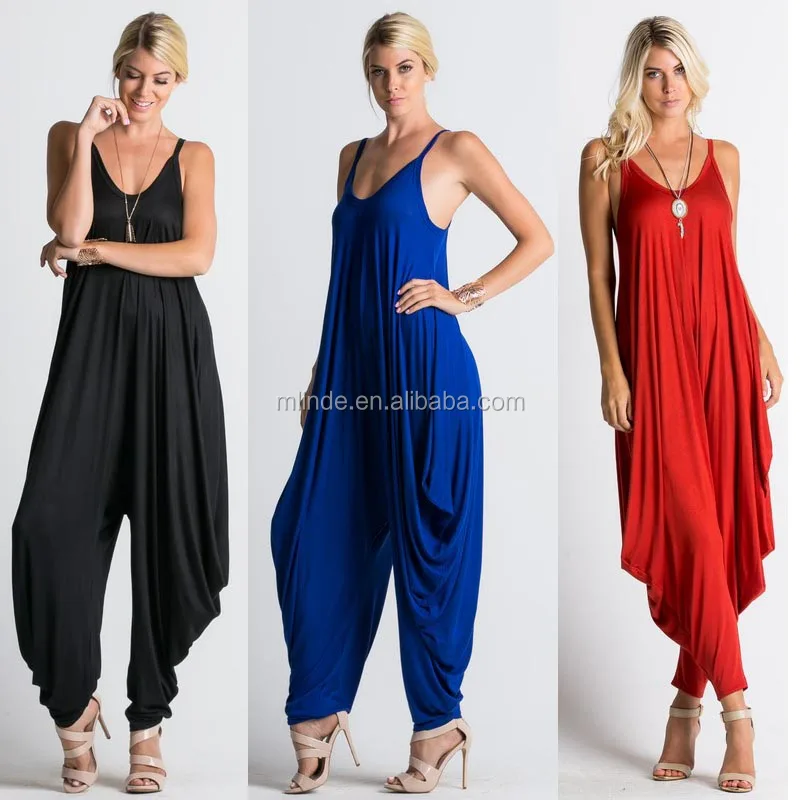 loose harem jumpsuit