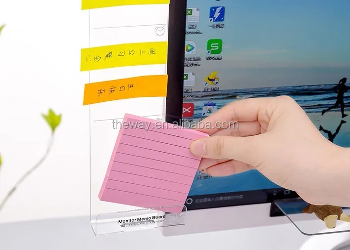 Computer Monitor Message Boards Computer Monitors Screen Acrylic Memo