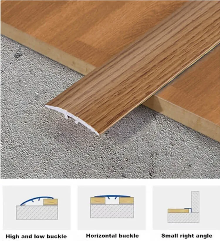 Newest Design Niu Yuan Aluminum Vinyl Floor Trim Buy Flexible Floor