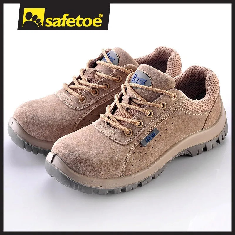 Summer Breathable Suede Safety Shoes Price With Steel Toe - Buy Summer ...