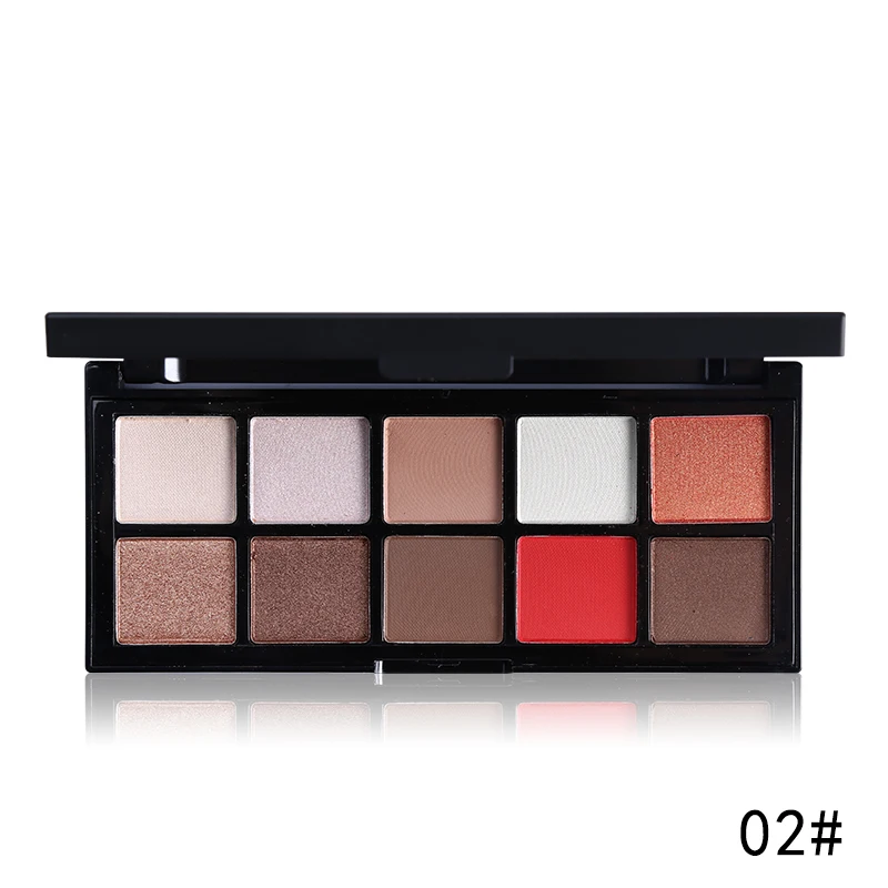 Gogo Tales 10 Colors Mineral Eyeshadow Palette Naked Smoky
