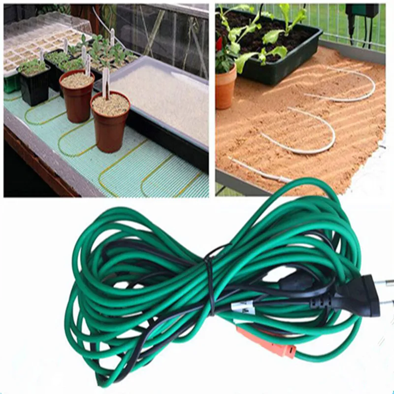 Pvc Heating Cable Electric Cable Heater For Greenhouse Plant Heating ...