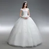 Custom Wedding Dress 2018 Princess Lace A line Appliques Scoop Bridal Gown Luxury Vintage Sleeveless vest