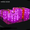 2016 new DIY ABS PVC christmas zip lock gift bag