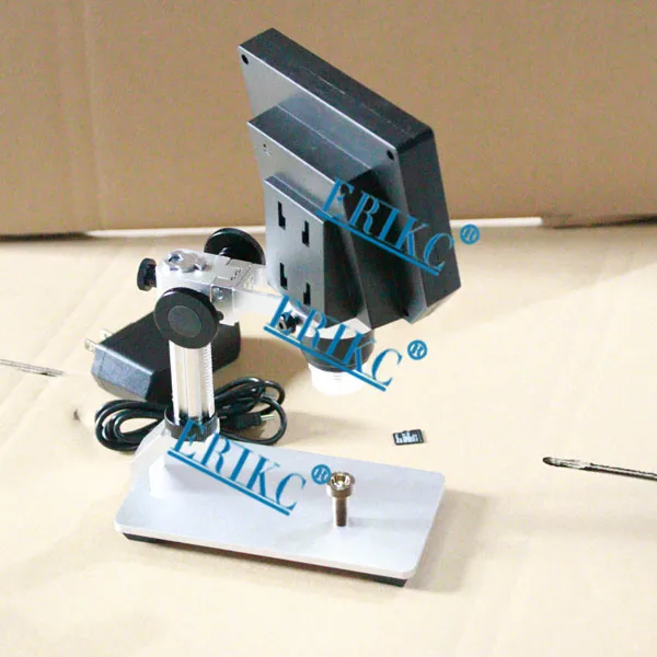 Digital Industrial Stereo Microscope with camera screen \ LCD Microscope cyclic record automatic shutdown