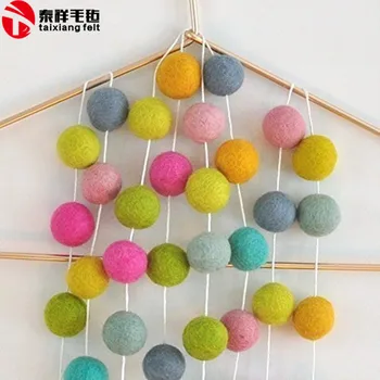 wool ball decoration