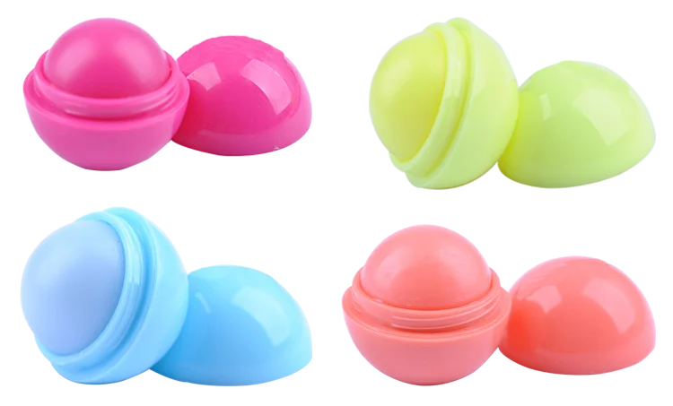 化粧品パッケージピンク空リップバームボール容器工場直送プラスチックかわいい丸い防水 Buy リップバームボール容器 ボールリップクリーム ラウンド リップバームボール Product On Alibaba Com