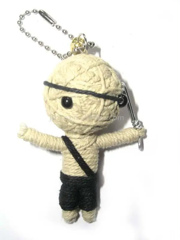piraat voodoo-pop voodoo speelgoed sleutelhanger - buy voodoo