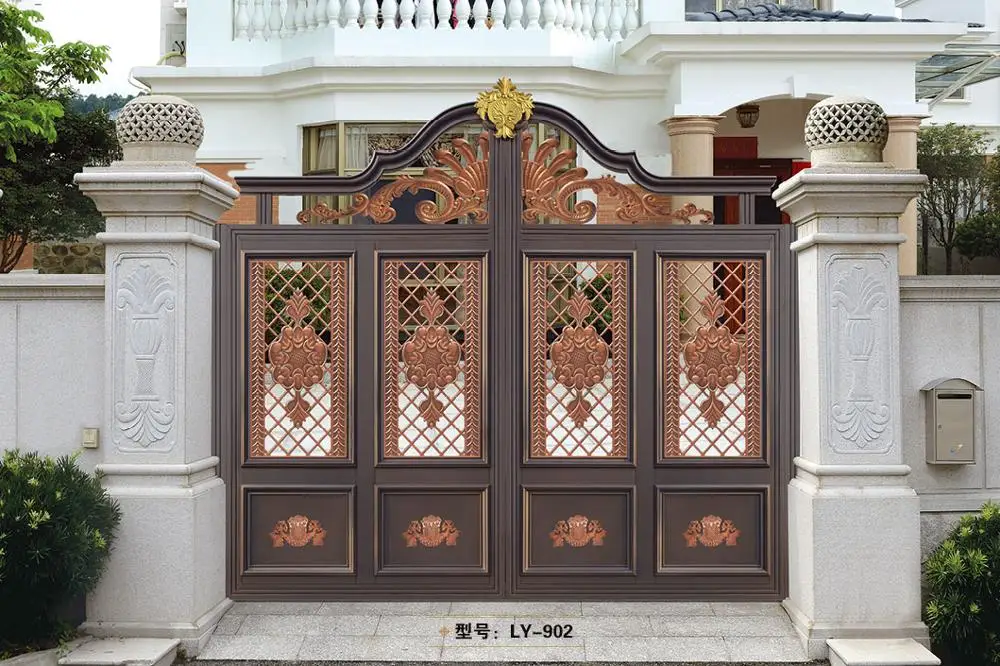 Latest Indian Wrought Iron Gate Designs - Buy Main Gate,House Gate