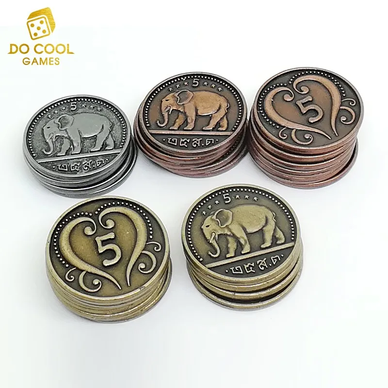 Factory Custom Collectable Metal Coin for Board Game| Alibaba.com