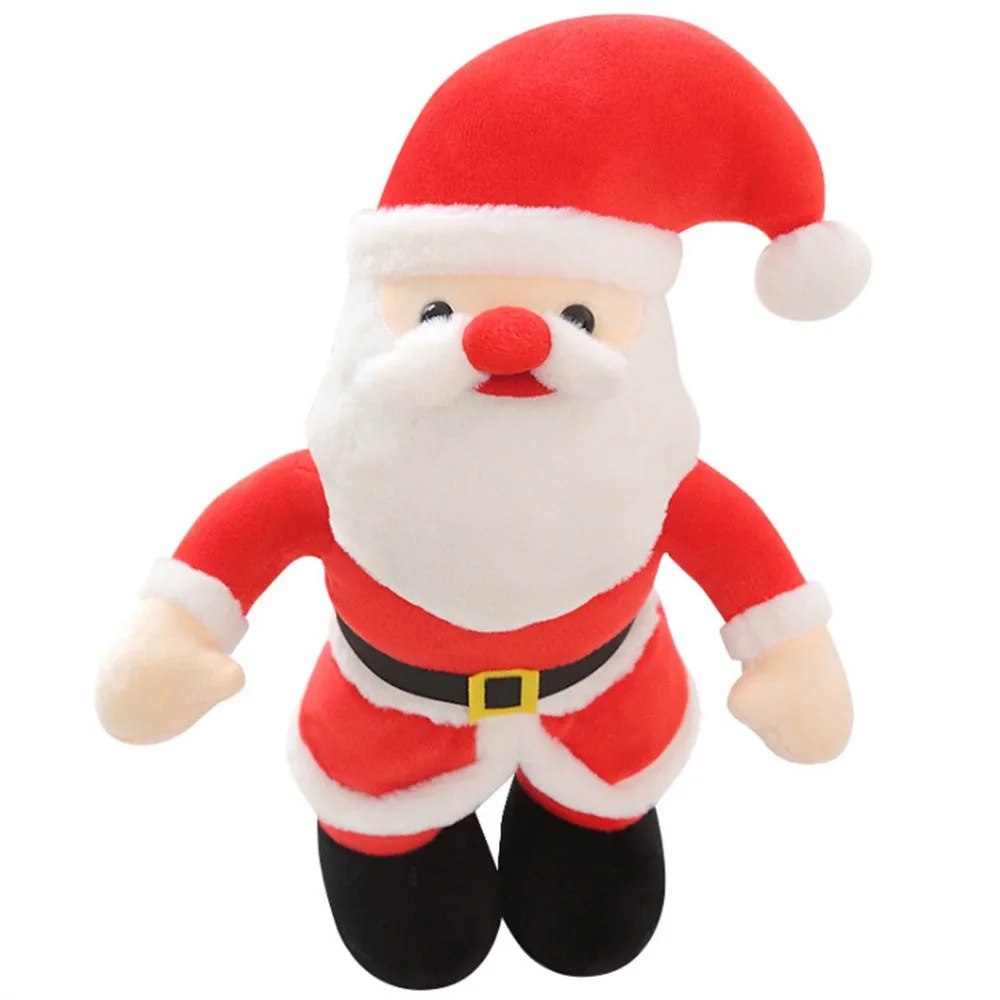 Infant Soft Santa Clause Plush Doll Toy Kids Home Ornament Decoration ...