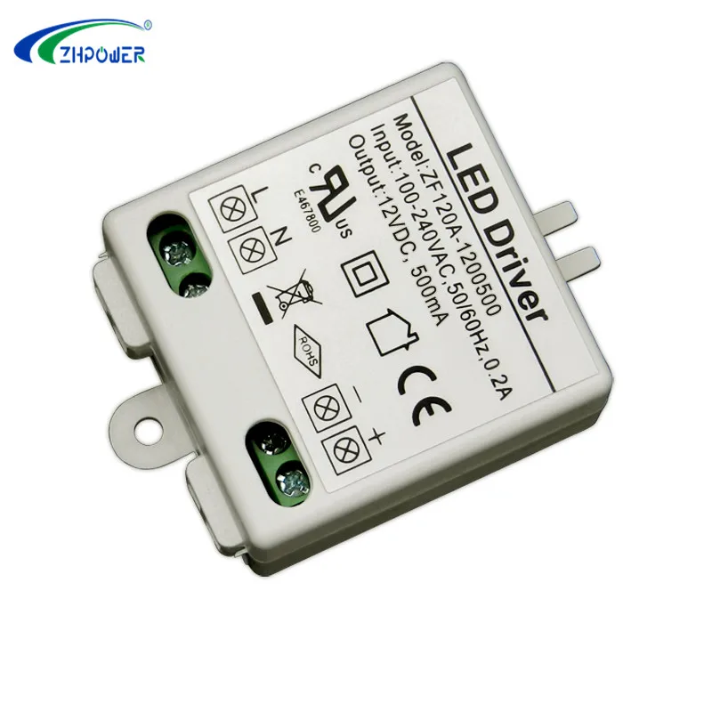 Hs Code Led Driver 12v 0.5a 500ma Led Power Supplies 6w - Buy Led Power ...