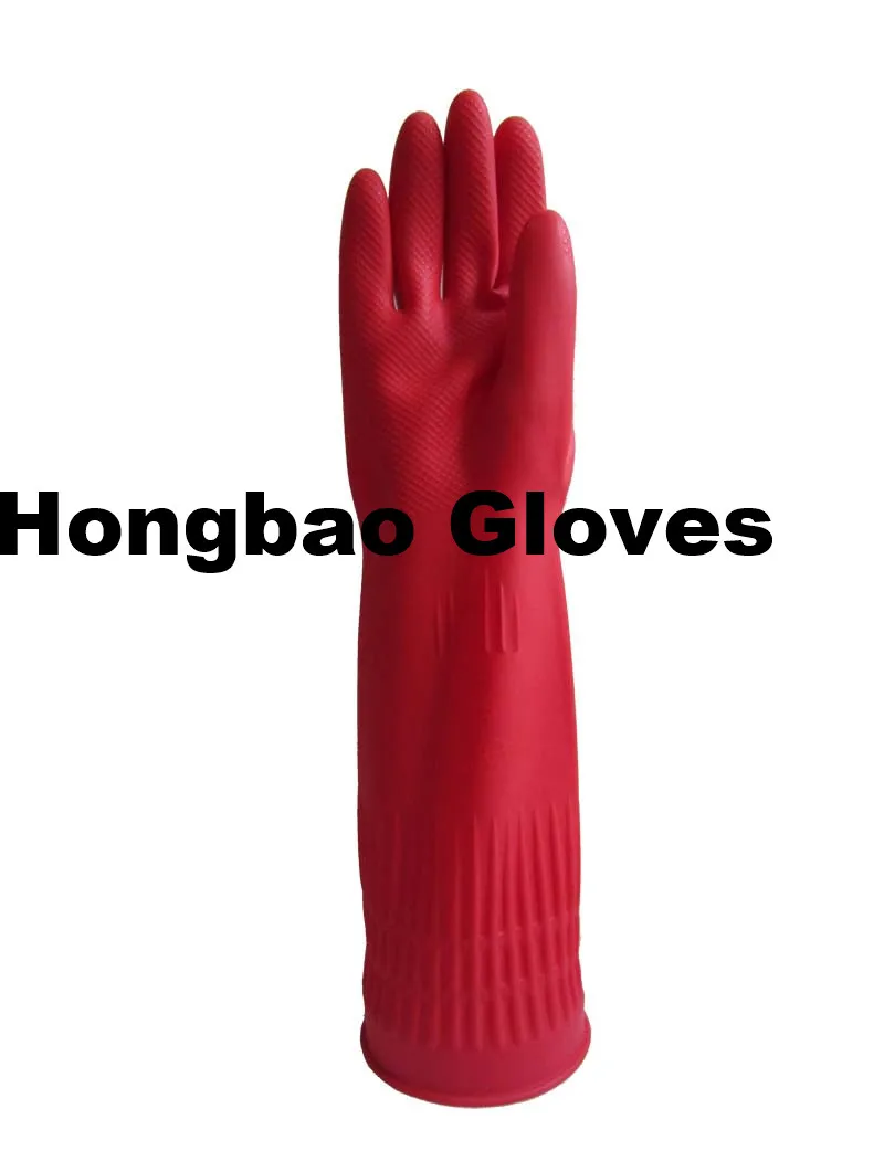 110g Extra Long Cuff Kitchen Gloves Long Sleeve Korean Washing Dishes