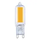 Flicker Free Dimmable G9 AC127V AC220V 2.5W 4W Cob LED Bulb
