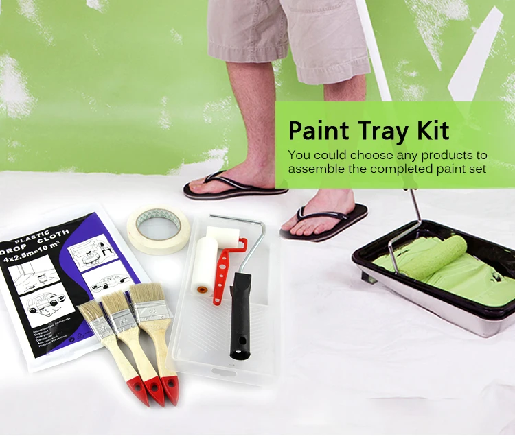 Professional Easy Paint Roller And Brush Kit Buy Large Paint Roller