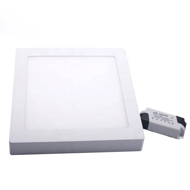 Wholesale led surface mounted 6w 12w 18w 24w ceiling led panel lighting