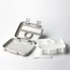 safe PP Material Portable Lunch Box Removable Tray Bento Box for School or Office