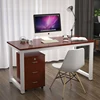 Factory Price Simple Style Solid Wood Office Table Wood Computer Desk