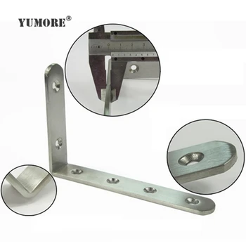 Stainless Steel Safety Bracket Construction Furniture L Shape Wall 