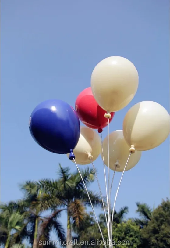 Colorful Artificial Advertisement Ballon Display Props Hard Plastic