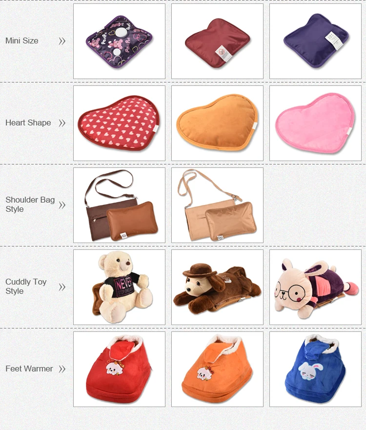 Pillow Shape Rechargeable Hand Warmer Heat Pack Electric Hot Water Bag -  Buy Hot Water Bag,Electric Hot Water Bag,Rechargeable Hot Water Bag Product  on Alibaba.com