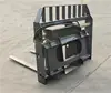 China new cheap 30hp rubber track crawler mini skid steer loader with fork attachment