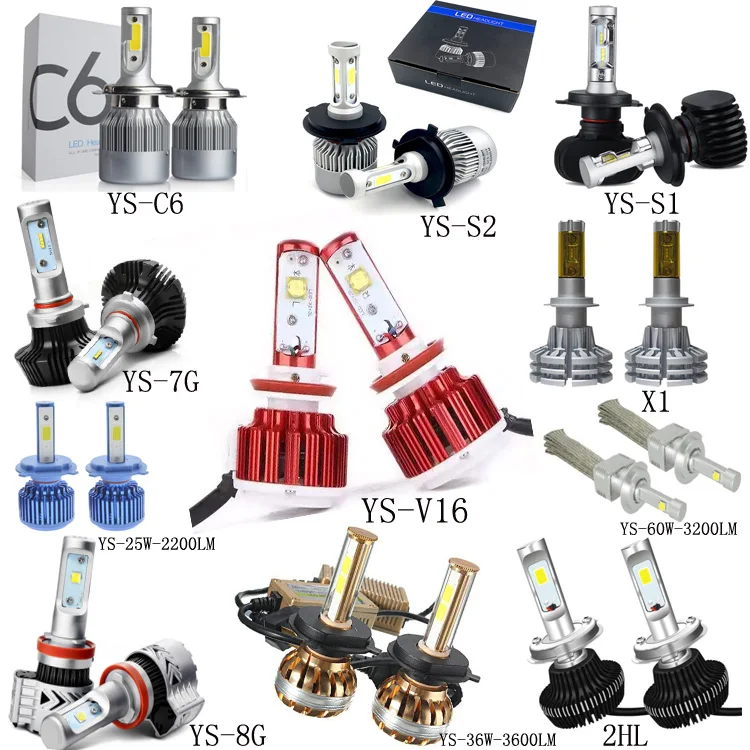 High power 40W 6000Lm XHP50 Automobile H4 12v G8 car led headlight.jpg