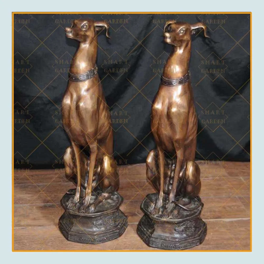 bronze dog statues sale