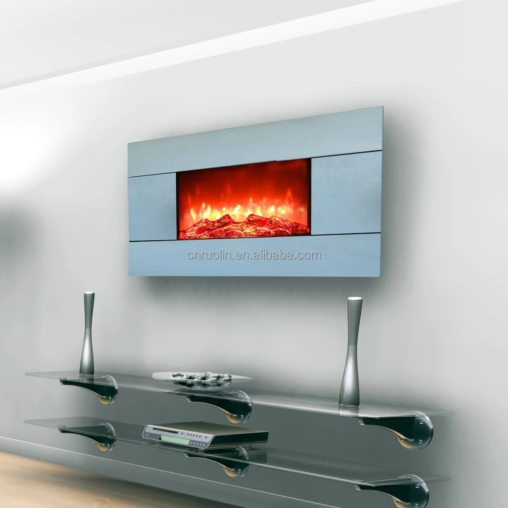 Decor vlam elektrische open haard wand elektrische haarden product ...