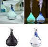 Blue and White Porcelain Essential Oil Diffuser 300ml Air Humidifier 7Color LED Light Aroma Diffuser Aromatherapy Mist Maker
