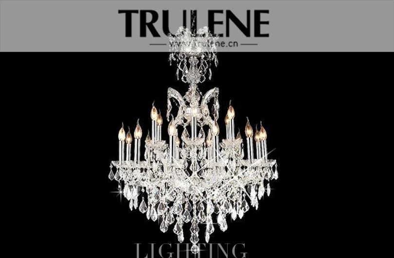 New Product High Quality Hotel Lobby Modern led Crystal pendant Chandelier In China