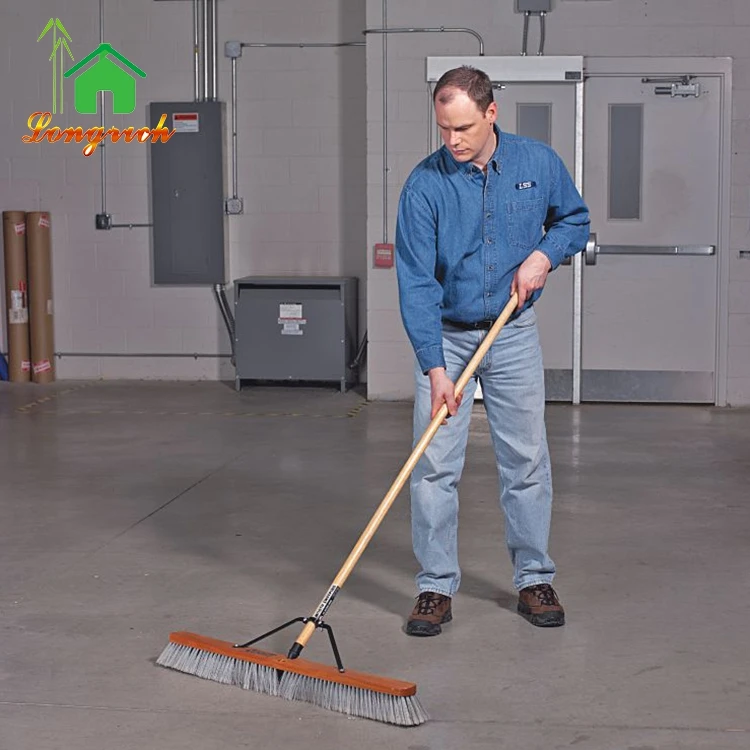 Wood Floor Brooms Clean Broom Cleaning Brushes Wooden Brush Broom For