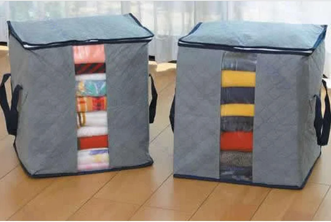 bamboo charcoal clothes storage bag