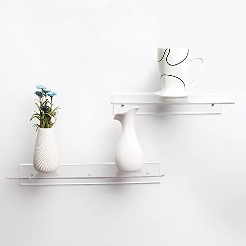 acrylic floating shelf