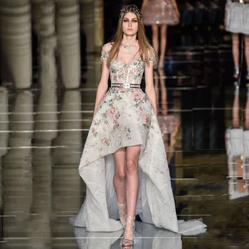 cocktail dress long back