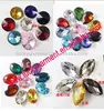 fancy crystal jewel crystal oval round drop shape