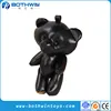 SGS PU material small jointed leather teddy bear