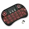 2017 home used Mini i8 Pro air mouse backlit android tv box remote control for x96 with high quality 2.4ghz wireless keyboard