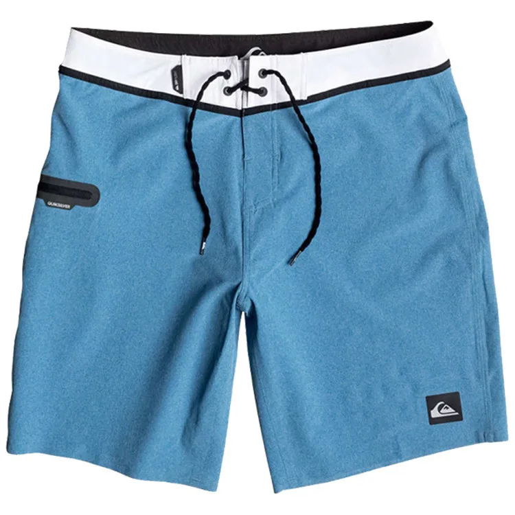 Light Blue Blank Mens Board Shorts Wholesale Sublimation Swim Shorts ...
