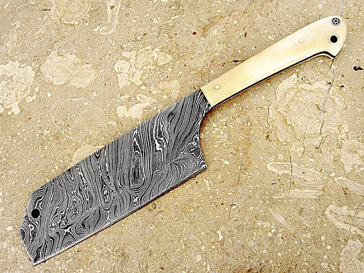 Christmas Gift Offer By ColdLand | Custom Handmade Damascus Steel Splendid Kitchen Set Knives Lot of 5 KSLOT2