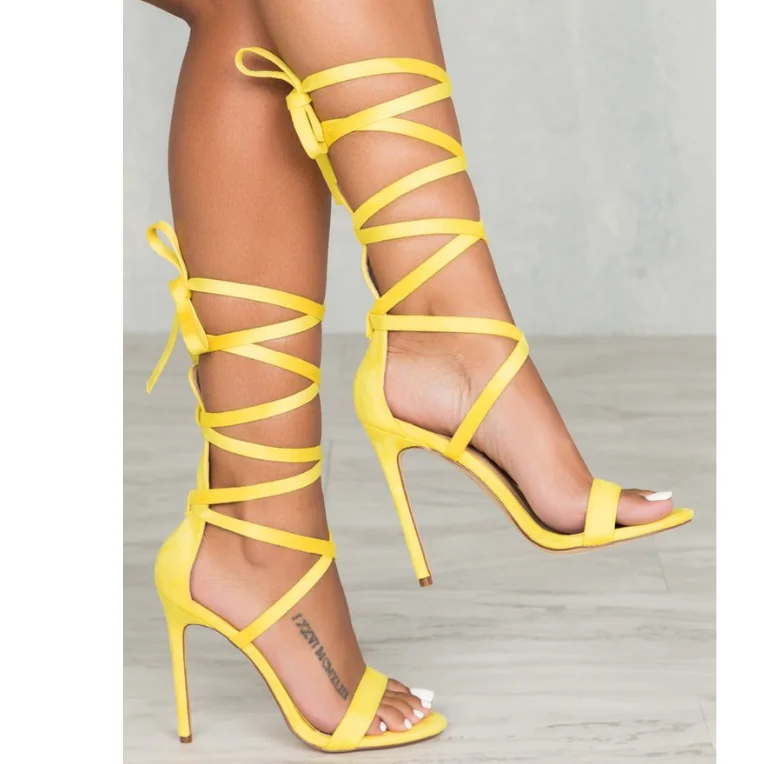 Amazon.com: ZriEy - Sandalias de tacón para mujer con tiras gruesas, tacones  altos, correa de tobillo, punta abierta, para fiesta, boda, zapatos a la  moda : Ropa, Zapatos y Joyería