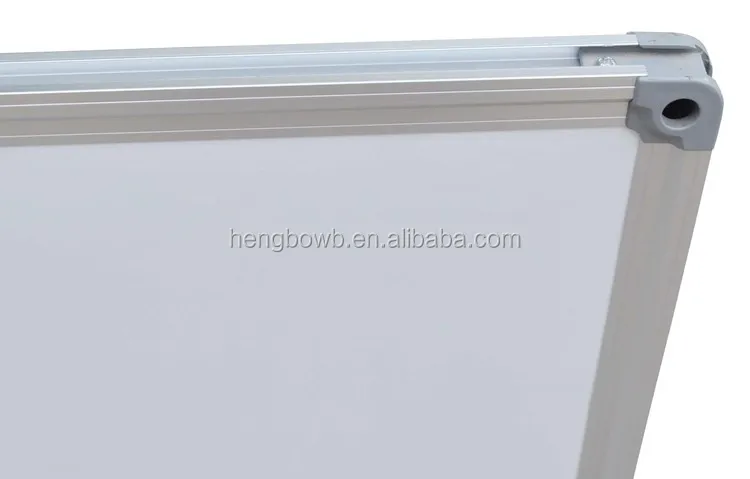 Customized office school aluminium frame magnetic white board with marker pens
