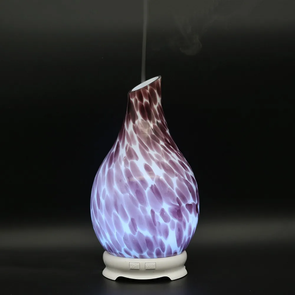 Glass Flower Vase Aroma Diffuser/ Decorative Humidifier/ Air Mist